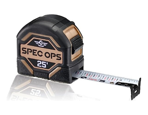 Spec Ops 25 Foot Tape Measure 4 Double Sided Blade Military