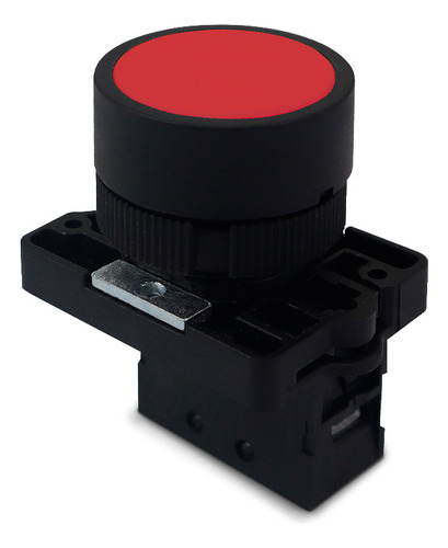 Botão De Comando Pulsador Plastico 1nf Xb2-ea42 - Vermelho