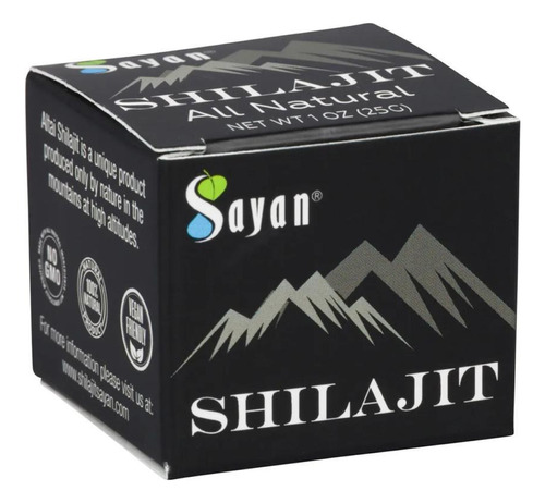 Sayan Pure Shilajit Frasco 25gr Acido Fulvico Altai Mountain
