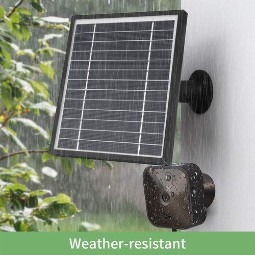 Panel Solar Para Cámaras De Vigilancia - Itodos / Nuevo