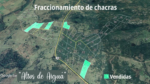 Imagen 13 de 13 de Chacras 5 Hás En Fraccionamiento Altos De Aiguá