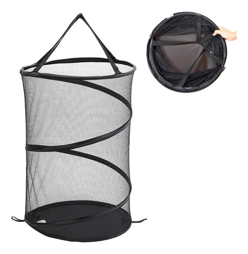 Mesh Pop-up Laundry Basket | Flexible Durable Breathable