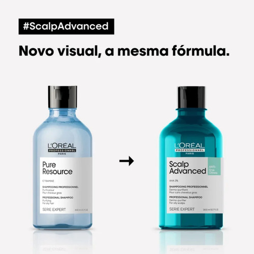 L'oréal Scalp Advanced Anti Gras Oilness Shampoo 300ml