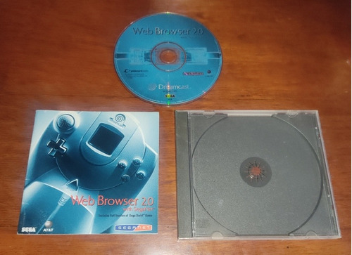 Cd Sega Dreamcast Web Browser Coleccion Vintage