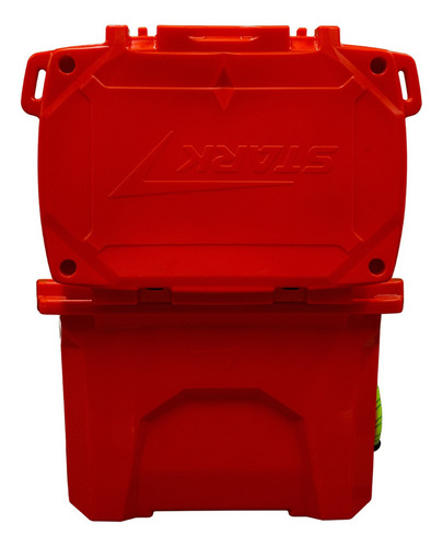 Hielera 28 Litros Universal Off Road Compatible 30qt Gris Color Naranja