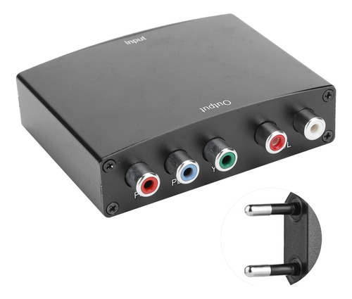 Conversor De Vídeo Hd Hdmi Para 5rca Rgb, Diferença De Cor