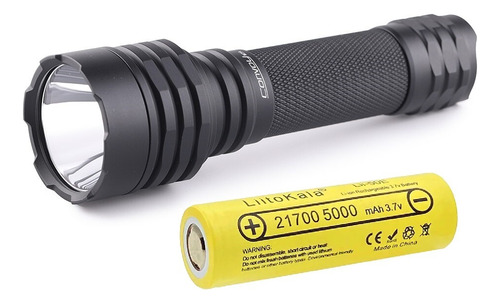 Linterna Convoy M21a Luz Roja + 21700 5000mah Liitokala