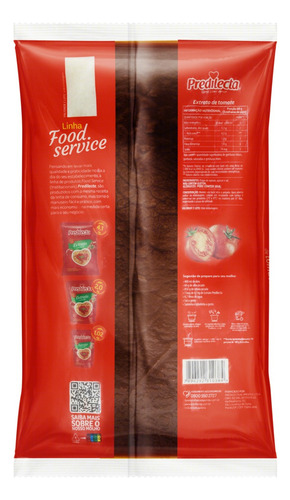 Extrato de Tomate Predilecta Pacote 4,1kg