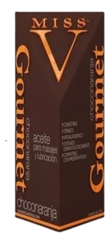 Aceite Miss V Sabor Choconaranja Ideal Para Masajes. Sexshop