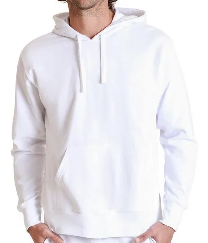 Bien educado Mierda medida Sudadera Basica Blanca | MercadoLibre 📦