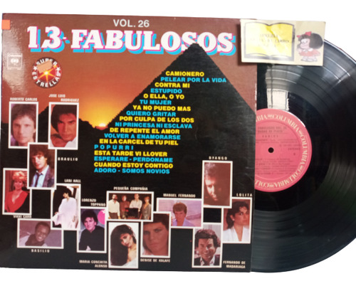 Lp - Acetato - 13 Fabulosos - Vol 26 - 1985