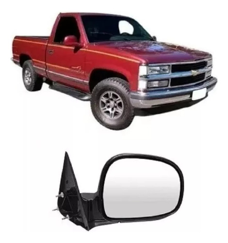 Retrovisor Silverado 1997 98 99 00 2001 Fixo Original Le