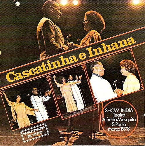 Cd Cascatinha E Inhana - Show Índia - Novo Lacrado