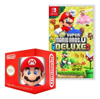 New Super Mario Bros U Deluxe Nintendo Switch Y Taza 6