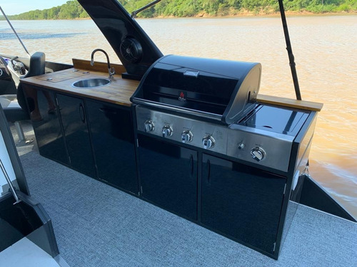Imagem 5 de 15 de Lancha Pontoom Solara 300 - Zero - Ñ Fishing Triton Sessa