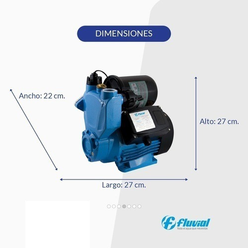 Bomba Automatica Fluvial Compact Elevadora Suministro Agua
