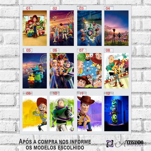 Imagem 2 de 10 de 5 Pôsteres Cartazes Novos Personagens Da Disney - 20x30 Cm