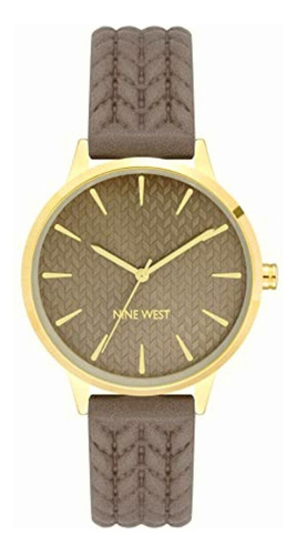 Nine West Reloj Nine West Para Dama Material Piel Color