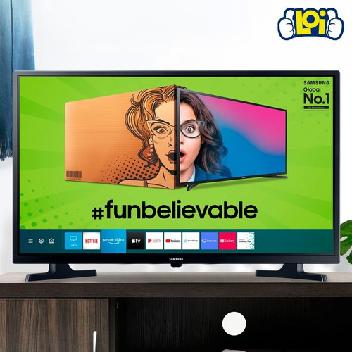 Imagen 6 de 11 de Smart TV portátil Samsung Series 4 UN32T4300AGXUG LED Tizen HD 32" 100V/240V