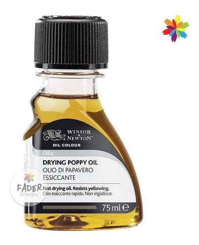 Aceite De Amapola Secante Winsor & Newton 75ml