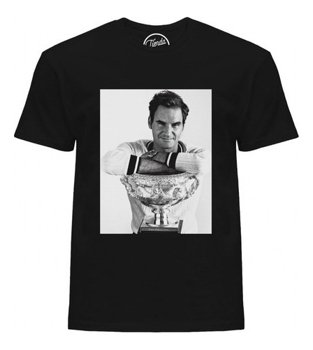 Playera Roger Federer Champion Tenista T-shirt