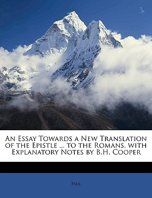 Libro An Essay Towards A New Translation Of The Epistle ....