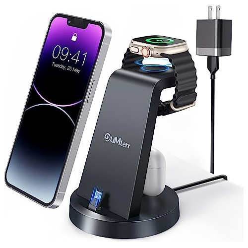 Charging Station For Multiple Devices,3 In 1 Fast Charging S