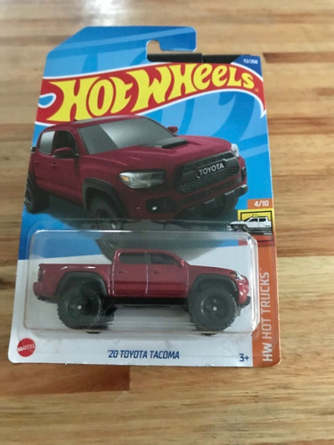 2022 Hot Wheels - Toyota Tacoma Bordó - 03_recs