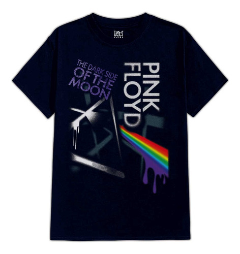 Pink Floyd 719 Dark Side Of The Moon Polera Estampada