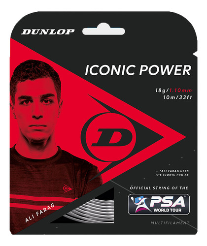 Encordado Dunlop Iconic Pro Af 18g Black