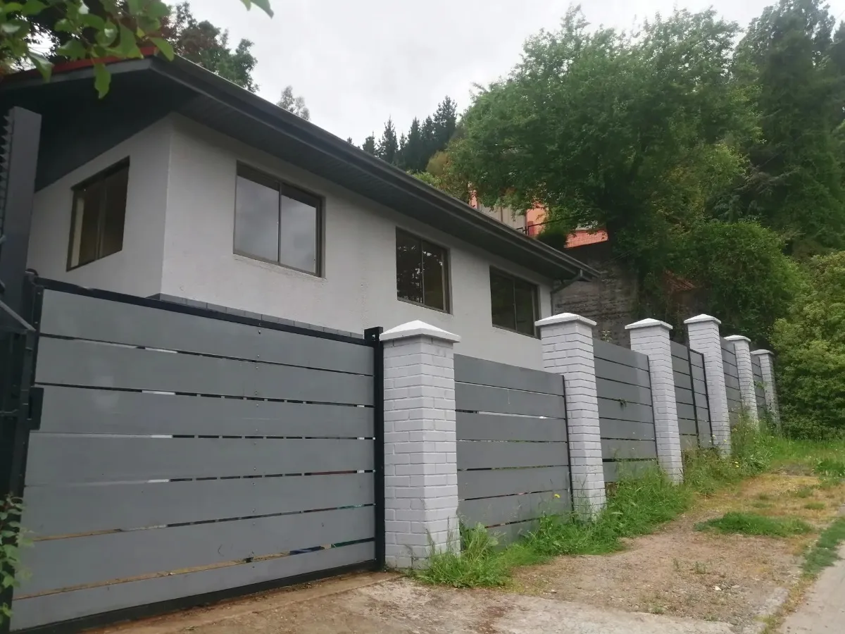 Imagen 1 de 22 de Amplio Terreno En Colón 436 M2 Y Casa Sólida En Chiguayante
