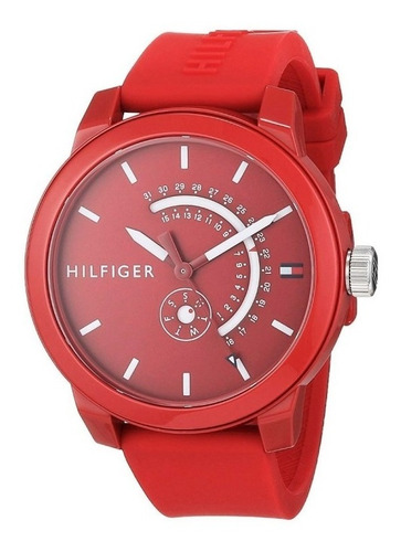 Reloj Tommy Hilfiger Denim  /rojo/ 1791480/  Disponible