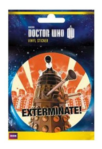 Lote De 50 Stickers Doctor Who Exterminate Ideal Para Regalo