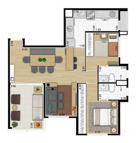 Imagem 11 de 12 de Apartamento À Venda No Bairro Saúde - São Paulo/sp - O-18477-30779