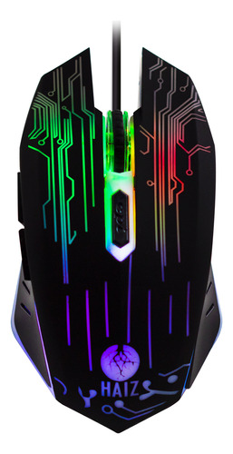 Mouse Gamer Haiz 3200dpi Óptico Led Color 2.4g Hz-1670