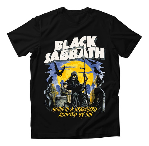 Playera Rock Metal Black Sabbath Varias Tallas