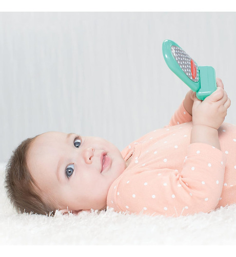 Infantino Flip And Peek Fun Phone: Bilingüe Con 3 Frases En
