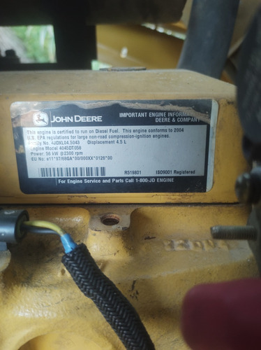 Retroexcavadora John Deere 310g 4x4 Kit Para Matillo