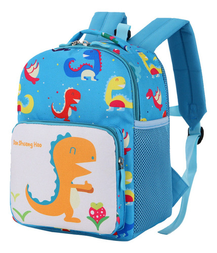 Mochila Pequeña Anti-pérdida Kindergarten Dinosaurio Dibujos