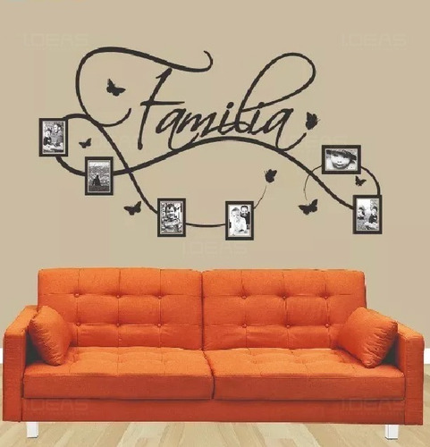 Vinilo Decorativo Familia Sticker De Pared Para Fotos 