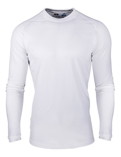 Camiseta Termica Manga Larga Hombre Frizada Anti Bacterial 