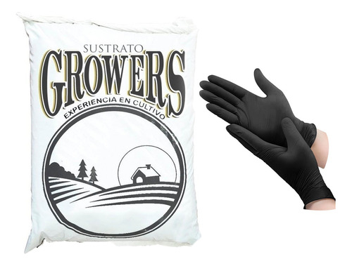 Sustrato Growers Original 50lts Incluye Guantes De Regalo