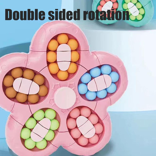 Juego Rotating Finger Iq Bean Toy Intelligence Games