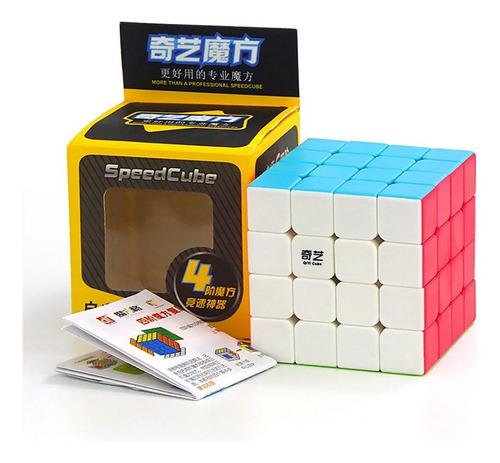Cubo 4x4 Mágico Rubik Qiyi Cube Speed Cubo Original 4x4