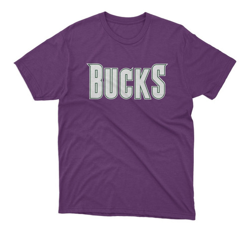 Remera Basket Nba Milwaukee Bucks Bucks Violeta