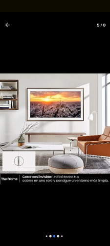 Smart Tv Samsung 55'' The Frame, Con One Connection 4k