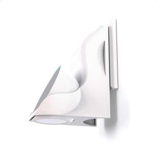 Suporte Compatível Com Alexa Echo Eco Pop Som Tomada Parede Cor Branco
