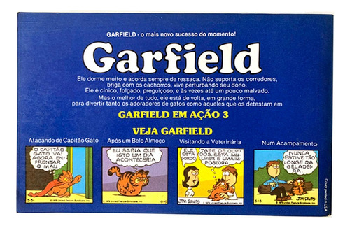Hq Garfield Em Ação Número 3