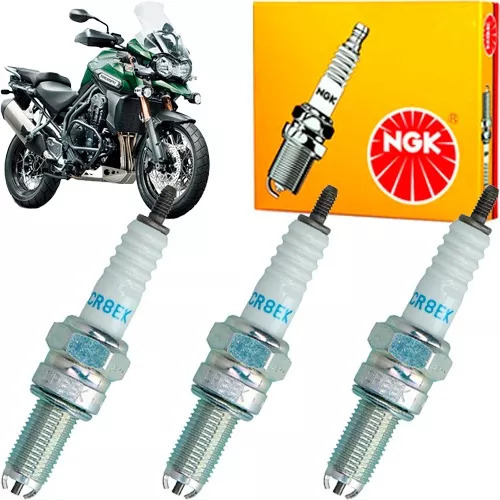 3 Velas Ngk Cr8ek Tiger 1200 Sport 1050 Speed Triple