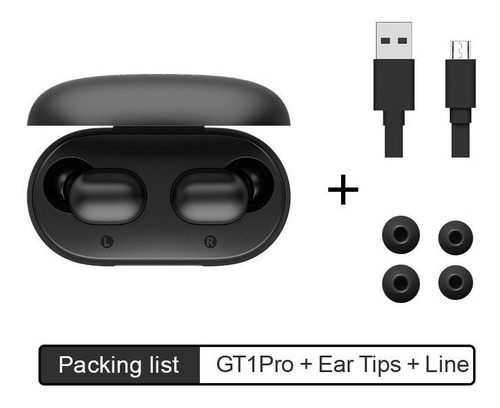 Imagen 4 de 7 de Auricular In-ear Haylou Gt1 Pro Bluetooth Inalambrico Táctil